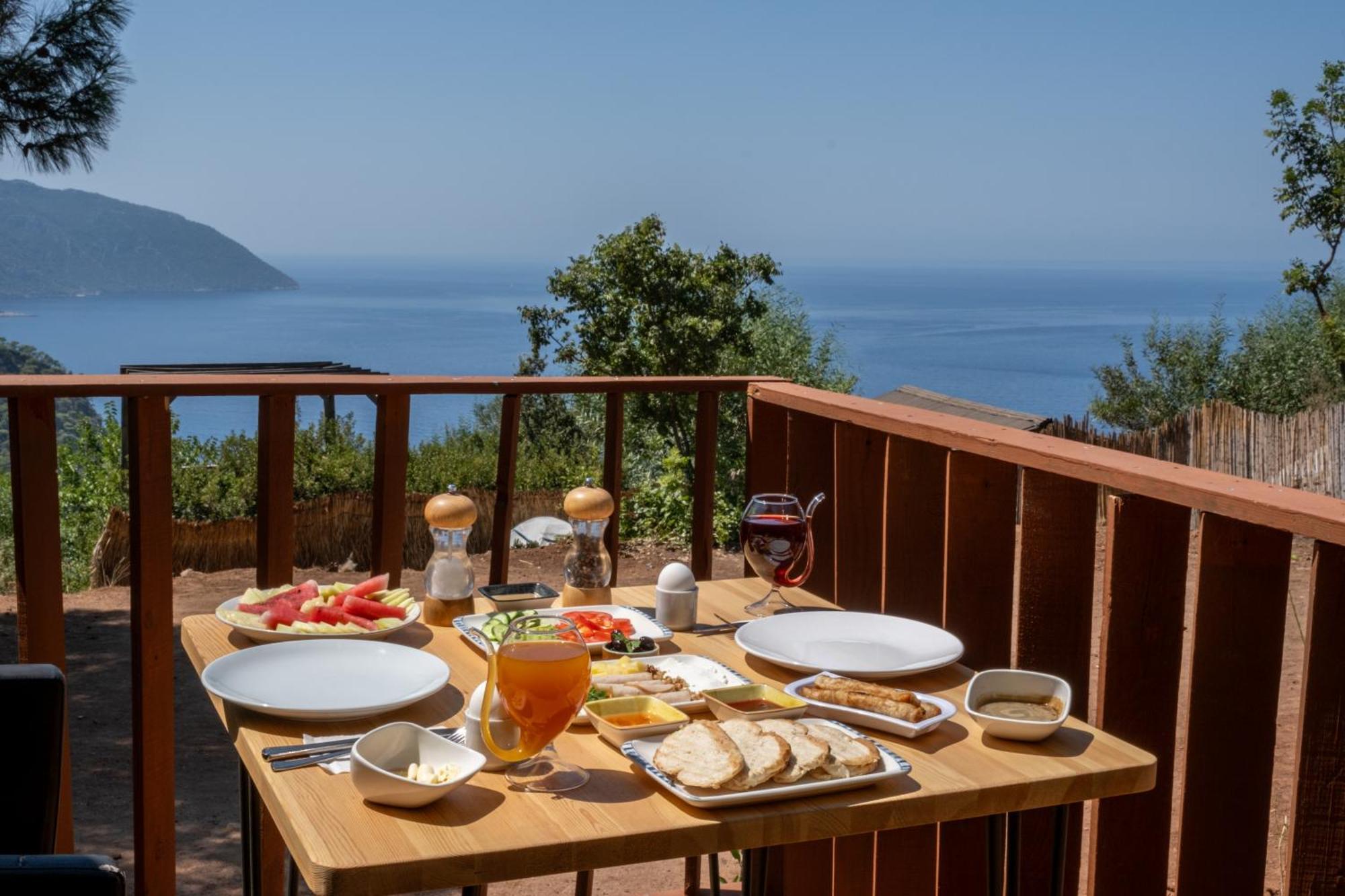 Goat Bungalow And Camping Hotel Faralya Exterior photo
